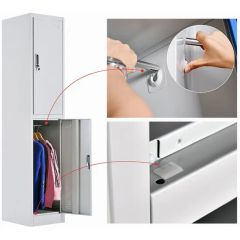 Classic design Double Doors Steel Locker Model NO. CA2 Condition New Trademark BOLICE HS Code 94031000 Number of Locker - Image 3