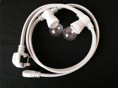 Decorative Strings String LED Lights Outdoor Waterproof Assemble E27 Sockets Belt String Light - Image 6