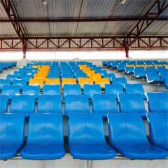 Stadium Sport Fixed Seating Plastic Auditorium Chair for Gym & School Use for Football & Other Sports Bleacher Material - Image 1