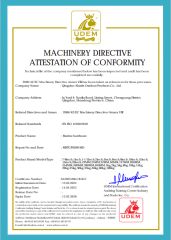 UDEM certificate from Qingdao Alastin Outdoor Products Co., Ltd.