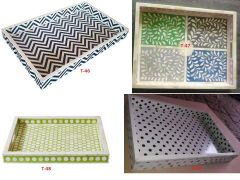 Buffalo Bone Inlay Tray - Image 3