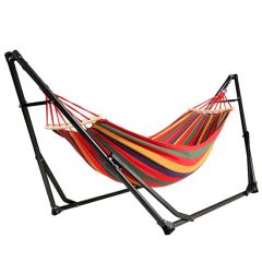 JH100 Canvas Hammock 150kg 120x20x20cm Steel Tube 15D MOQ100 Type Awnings Origin China Material Canvas Model NO. JH100 Trademark JUHONG - Zhejiang Juhong Industry Co., Ltd