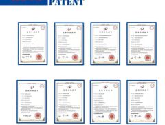 patent certificate from Maanshan Kingrail Technology Co., Ltd.