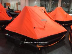 Solas Lifesaving Marine Equipment 25p Inflatable Life Raft Material PE Type Life Raft HS Code 89071000 Using Field - Image 4