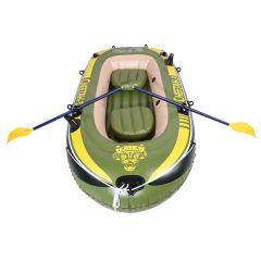 Wholesale 3 People Water Sport Rowing Fishing Boats Kayak PVC Inflatable Boat - Image 3