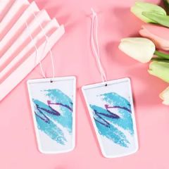 Customized Environment Friendly Good Smelling Cotton Paper Air Freshener - Image 2