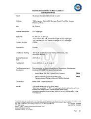 RoHS Certificate of Rope Light certificate from Wuxi Lejin Electronic & Electrical Co., Ltd.