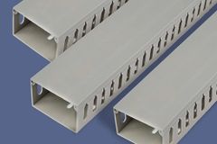 25 mm Galvanizing Iron Enclosed Cable Tray Raceways Color Grey Size 25 mm Shape Rectangle Durability Galvanized Uses Electrical - Image 1