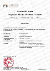 EU certificate from Guangzhou Startalk Nail Technology Co., Ltd.