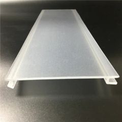 90mm Wide Frosted Plastic Lamp Cover Shape U Shape Model NO. LS161 HS Code 39162010 Specification 4ft length Certification CE, RoHS, ISO - Image 3