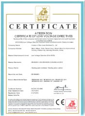 CE Certification certificate from Anshan Jiwan Jade Mattress Co., Ltd