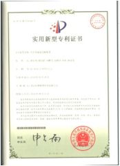 Patent-1 certificate of Beijing WIIP Co. Ltd. – certificate photo, supplier certificates section