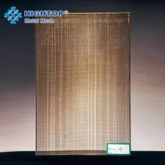 Sound Insulation Decorative Metal Wire Mesh Laminated Glass Structure Solid Appearance Flat Trademark Amber HS Code - Image 1
