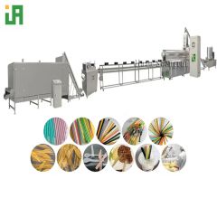 Rice Drinking Straw Making Extruder Machine / Sustainable Eco Friendly Products Processing Line - Image 1