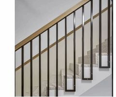 Glass Railing, 12 mm Glass Thickness 12 mm Application Staircase Material Stainless Steel Mounting Type Floor Mounted System Type Baluster / - Image 1