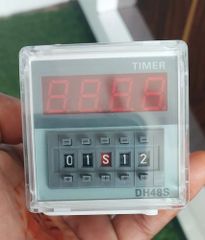 DH48S Digital Timer (12V DC) - Panel Mount for Industrial Application - Mathaji Trading Company