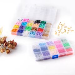 DIY Multicolor Clay Beads for Bracelets Making Bohemian Wind Jewelry Bracelet Accessories Crafts - Image 2