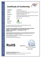DMX LED Linear Light certificate of Shenzhen Ledcolourlight Technology Co., Ltd. – certificate photo, supplier certificates section