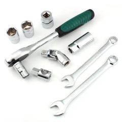 Wholesale Household Auto Repair 37PCS Heavy Duty Socket Wrenches Set Hand Tools Set - Image 3