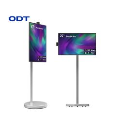 Premium 27-Inch Mobile TV Stand for Home Entertainment Systems - Odt Optronics Science and Technology Co., Ltd.