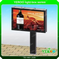 Double Side Advertising Backlit Billboard Steel Structure Size 3X6m Origin China Trademark YEROO Specification 3x4m Model NO. - Image 2