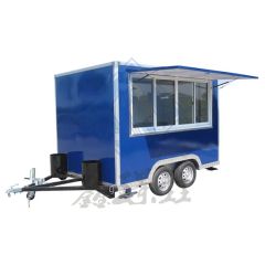 Full Equipment Food Trucks Coffee Restaurant BBQ Dining Car Mobile Food Trailer - Image 1
