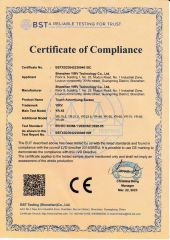 ce-1 certificate from Whynot Information Technology Co. Ltd