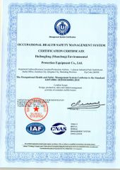 Management System Certification certificate from Huilongfeng (Shandong) Environmental Protection Equipment Co., Ltd.