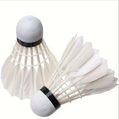 Hot Selling Goose Feather Durable Badminton Shuttlecock OEM Accept Trademark BZ Model NO. BZ01 Speed 75,76,77,78 Type - Image 5