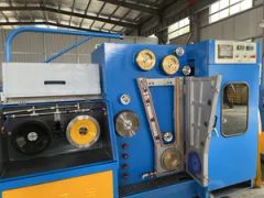 High Speed Fine Copper Wire Drawing Machine (Outlet 0.10-0.52mm ) Wire Drawing Machine with Annealing - Image 3