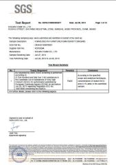 REACH certificate from Xiquan Foam Co., Ltd.
