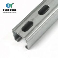 Dwin Wholesale Price U Channel Steel Solar Panel Installation Rails for Purlin - Image 1