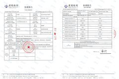 C Steel Test certificate from Ningbo Imetal Industry Co., Ltd