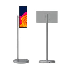 Premium 22-Inch Smart TV Stand with LED Wheels Type Stand Style Modern Trademark ODT Screen Size 22" Origin Guangdong Model NO. 22PM01 - Image 5