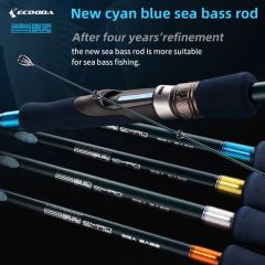 Sea Carbon Bass Rod 3-12m M Action 273G EVA Handle FUJI Guide 160.5Cm 2.0-5.0 PE - Image 2