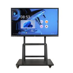 Ifp85 Inch Touch Panel Displays Interactive Whiteboard 85′ ′ Video Conference Smart Board with Movable Stand Flat Panel Monitor Mimio - Image 2