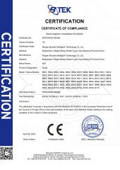 CE-bathroom scale certificate of Ningbo Bluewill Intelligent Technology Co.,Ltd. – certificate photo, supplier certificates section