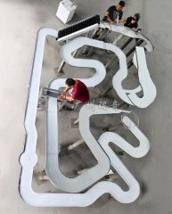 Popular Marble Race Track for Balls Running Game MOQ 1 Piece Voltage 220V Material Akri Condition New Packaging Box Mode Lucky - Image 4
