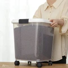 Airtight Food Storage Containers Plastic Cereal Containers Kitchen Pantry Organizer Storage Containers - Image 5