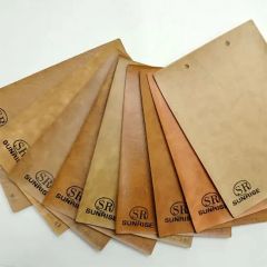 Custom Logo PU Synthetic Trademarks Jean Label Leather Fabric - Ningbo Sunrise Synthetic Materials Co., Ltd.