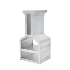 Aluminum Extruded Profile for Posts, Bottom Rails, Splice Plates, Corner Caps - Image 1