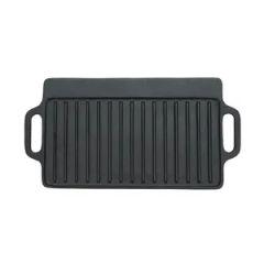 Factory Manufacture High Quality Rectangle Cast Iron BBQ Grill Griddle - Image 3