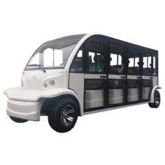 Airport Shuttle Electric Sightseeing Bus Origin China Model NO. 14 Power Electric Trademark Koosen Type Electric Bus Style Multipurpose - Image 3