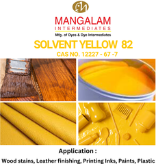 Solvent Yellow 82 Grade Powder Grade Company Age 22 Years Manufacturing Units Two Company Establishment Year 2002 Manufacturing Location Sachin Gidc, Surat, Gujarat, India - Image 1