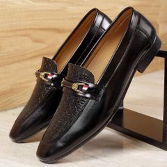 Genuine Loafer Leather Gents Shoes - Image 3