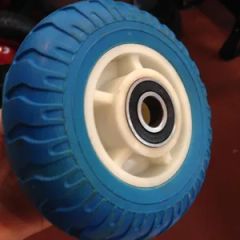 High Contain Natural Rubber Tire & Tube Size 400-8 Origin China Brand Future Model NO. 400-8 Material Rubber Air Wheel Black - Image 2