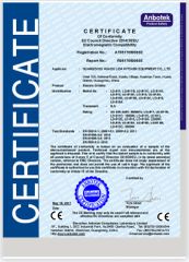 certificate of conformity certificate from Guangzhou Lida Kitchen Equipment Co., Ltd.
