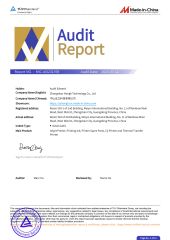TUV Audit Report certificate from Zhongshan Hongli Handware Store (Individul Business Owner)
