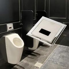 Wall-Mounted Flush Valve Automatic Infrared Sensor No-Touch Urinal Flusher Valve - Image 1