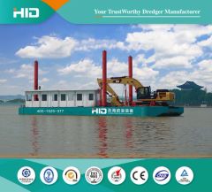 Best Quality Working Pontoons Excavator Barge Excavation Modular Platform Cheap Price - Image 1